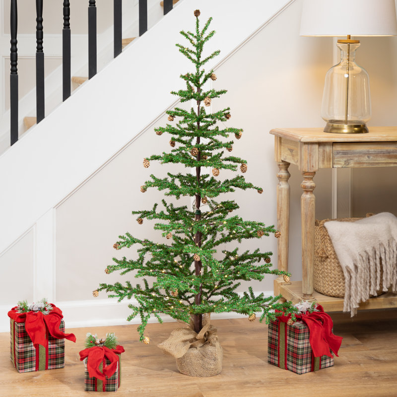 Artificial Pine Christmas Tree with Lights