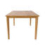 Table de salle à manger rectangulaire table de salle à manger à vent simple scandinave salle à manger salon bureau bureau table moderne multi-fonctions (couleur de bois originale)-1355639150