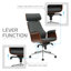 Fauteuil de direction de style Mid-Century Baver-1241945449