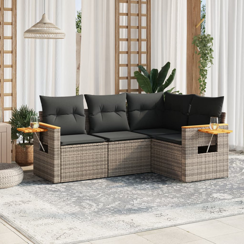 Ensemble de canapé de jardin Vidaxl