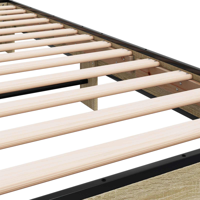 Bed Frame, Sonoma Oak