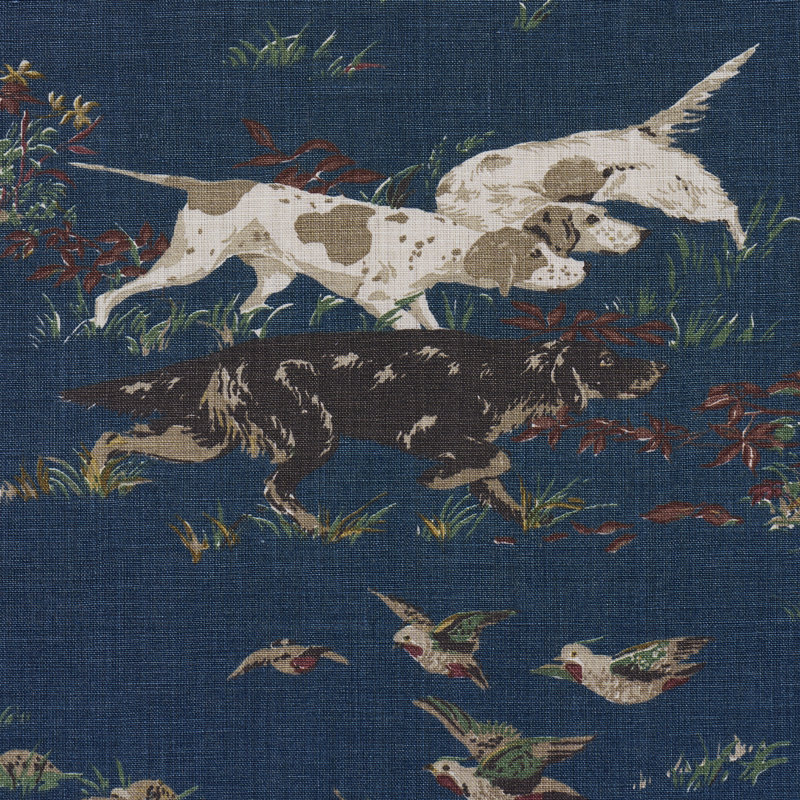 Pointers Fabric, Indigo