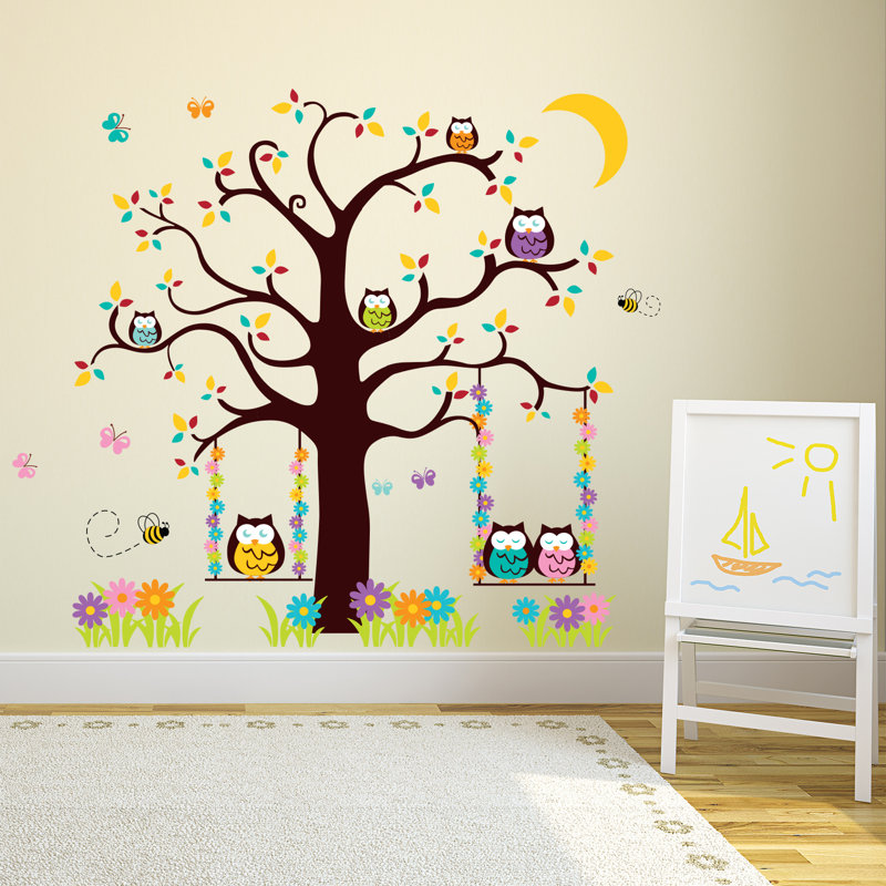 Owl Tree 2 Wall Sticker