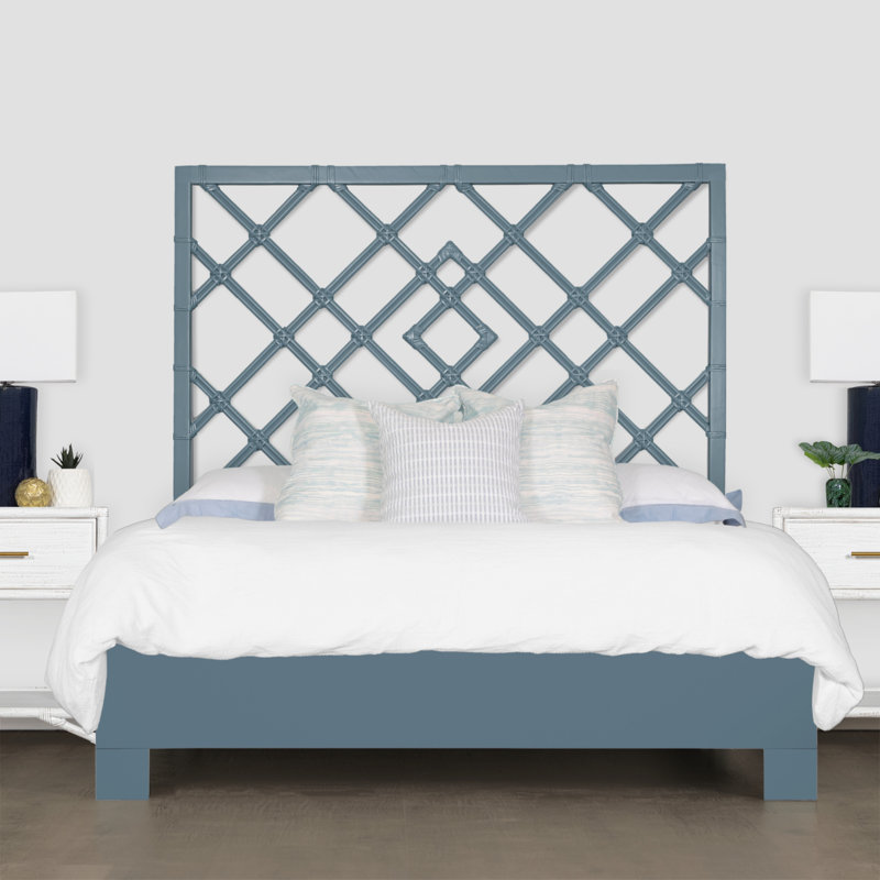 Lit plateforme Darien, Grand, Regatta Blue
