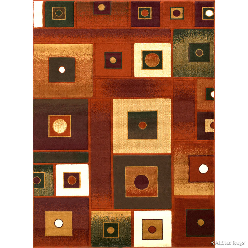 Fuller Geometric Indoor Rug, Rectangle 7'10" x 10'2"