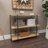 Dakota 39.5'' Solid Wood Top Console Table
