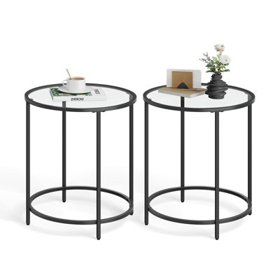 Doynton Glass End Table by Mercer41