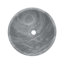 Lavabo vasque de salle de bain en marbre naturel de Carrare gris-123626444