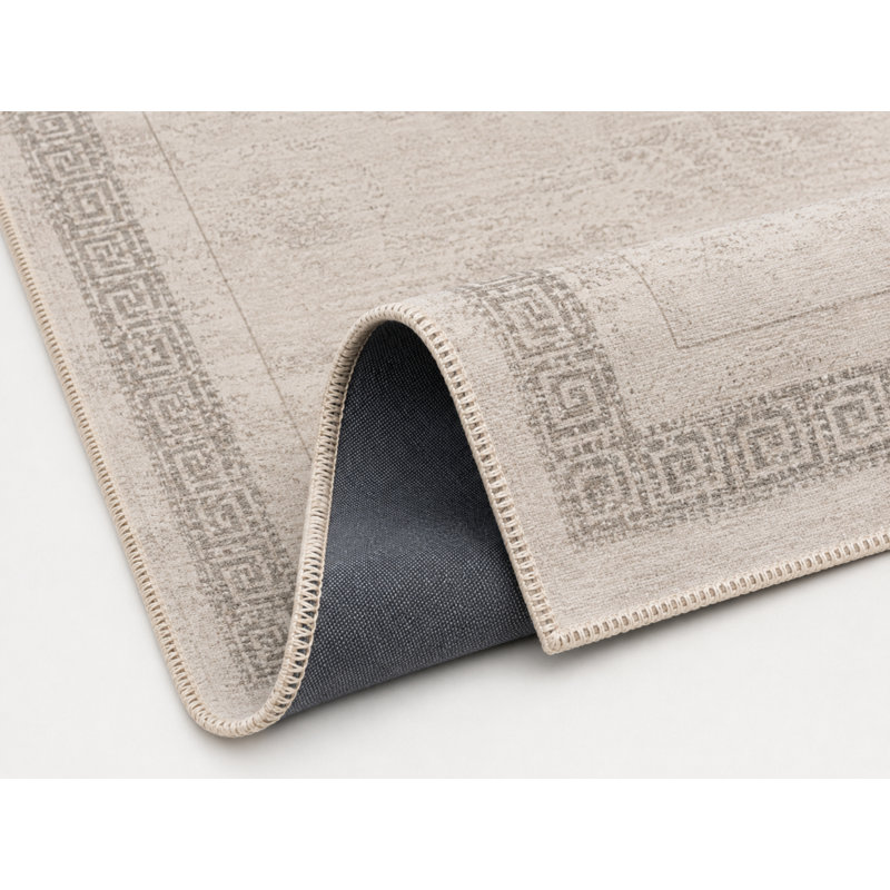Tapis mathaï avec envers antidérapant, Tapis de couloir 3 pi 11 po x 16 pi 5 po