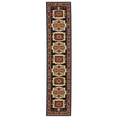 Oaklynn Performance Oriental Indoor Rug