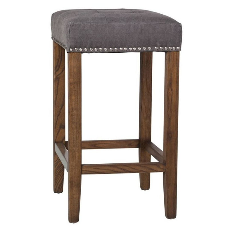Tabouret de comptoir 26 po Kimbler, Gris