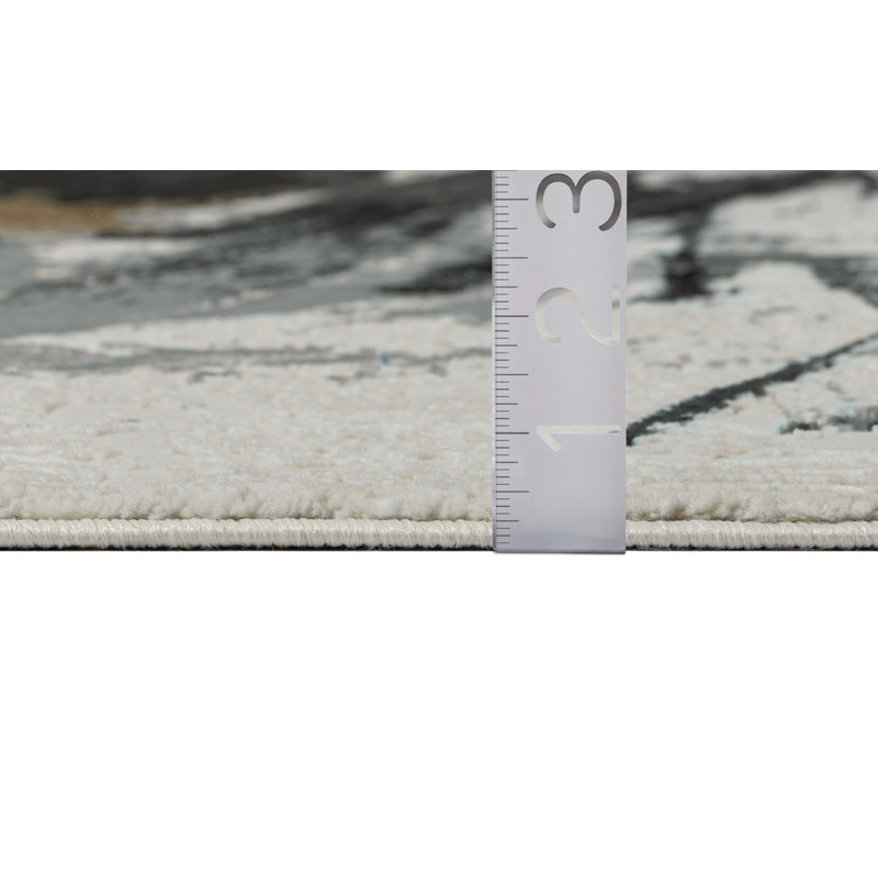 Tapis tissé à la machine Angel, Rectangle 7 pi 10 po x 10 pi 5,9 po