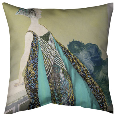Housse de coussin Art Nouveau
