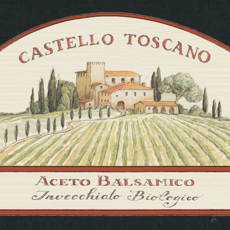 Tuscan Flavor IV Balsamic by Daphne Brissonnet - Wrapped Canvas Painting, 51cm H x 51cm W