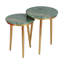 Tables gigognes 23 "de hauteur 3 pieds