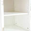 Console de bar avec armoire à 2 portes et 1 tiroir, bar à café, porte-bouteilles, table de hall d'entrée avec tablette de rangement, tables de canapé Buffet pour cuisine, couloir, salle à manger, salon, blanc