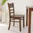 Zida Wood Seat Ladder Back Side Chair Set of 2-256385790