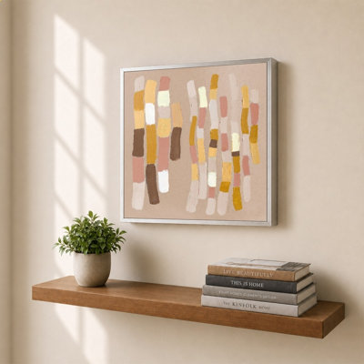 «Sweet Little Tan Abstract» par Lanie Loreth, impression sur toile