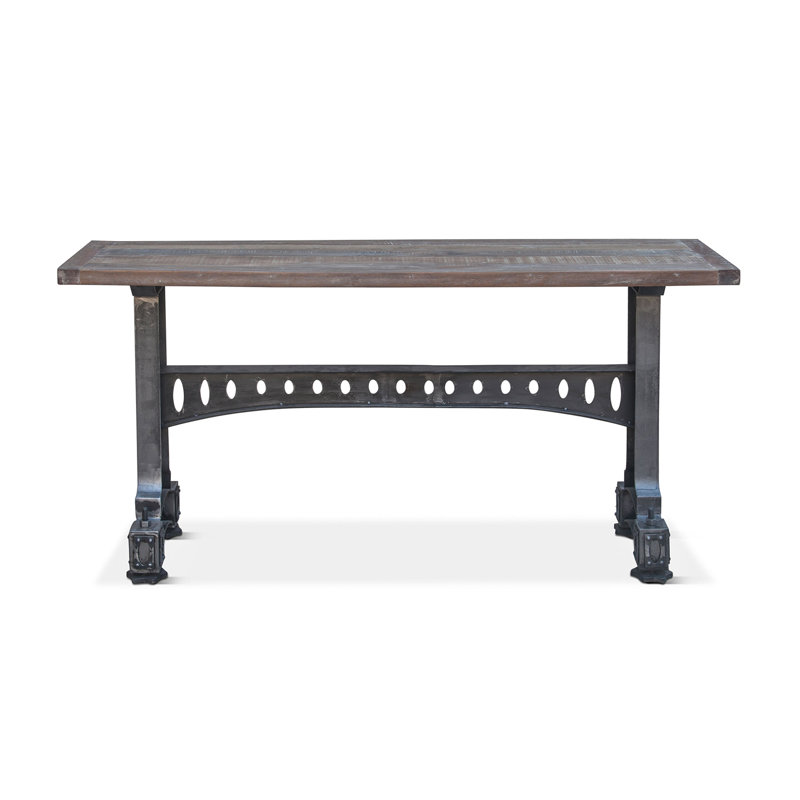 Colindas 66'' Solid Wood Top Console Table