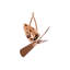 16" Jarold Directional 3 Blade Ceiling Fan-826975939