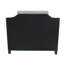Lit double en gris enchanteur - Housse en polyfibre et bois