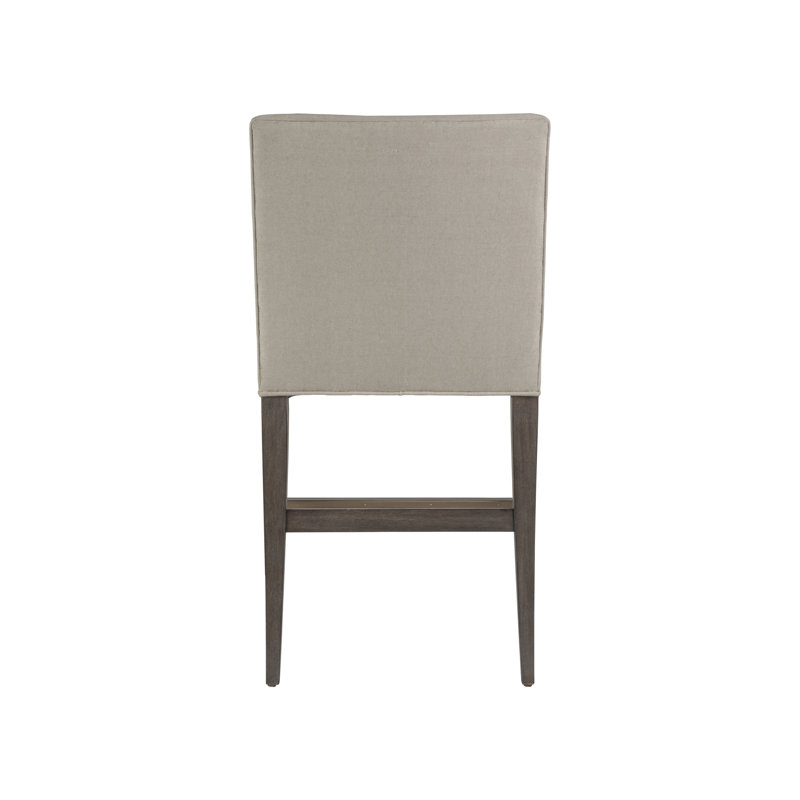 Cohesion Madox Upholstered Low Back Stool, Antico, Counter Stool (24.5” Seat Height)