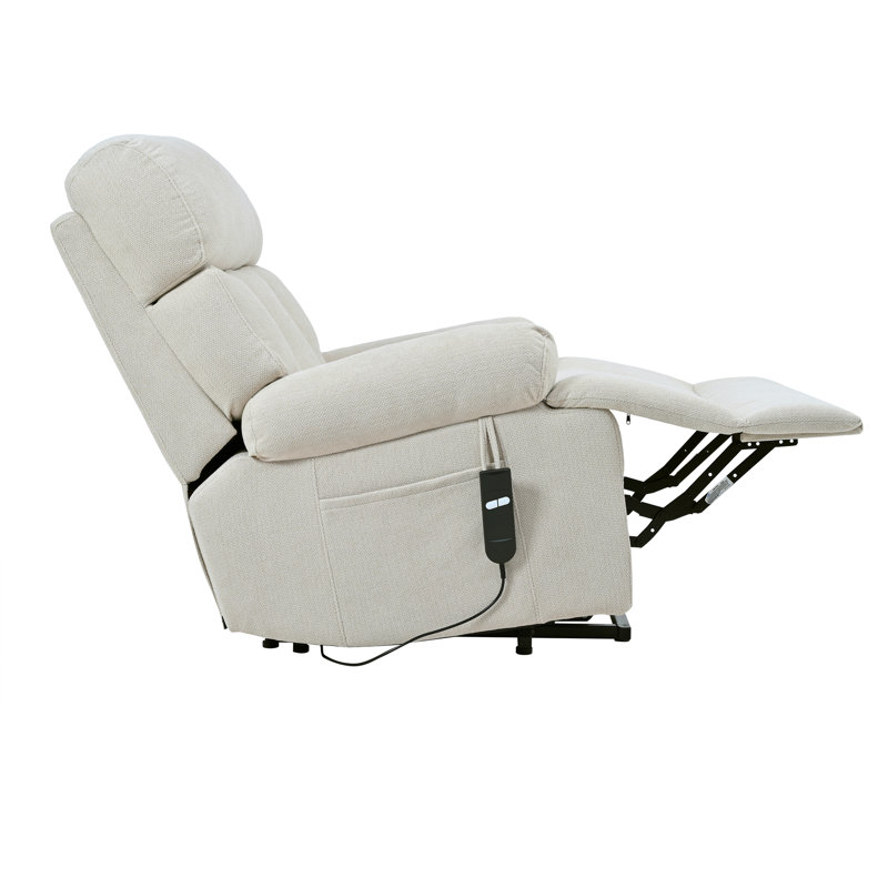 Fauteuil inclinable électrique surdimensionné avec télécommandes, Gris