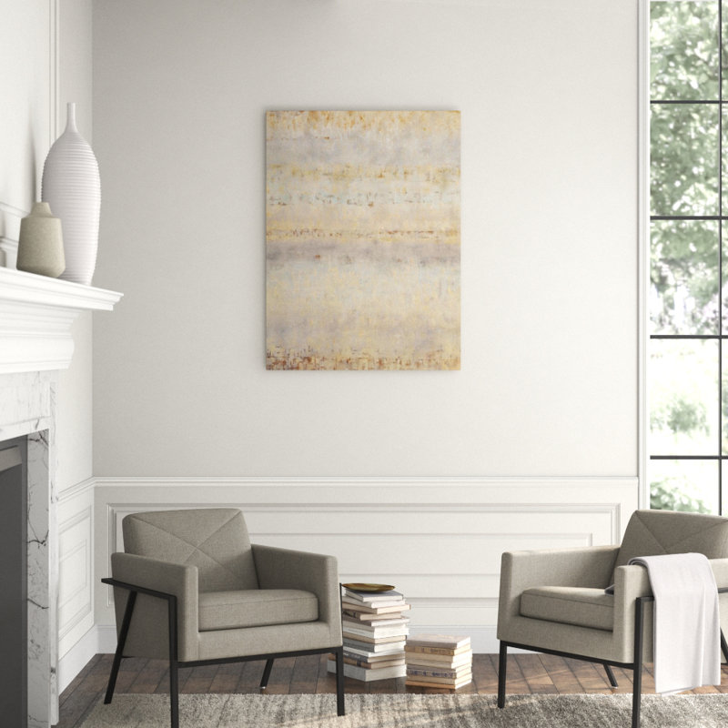 Océan blanc par Samuel Kane - Peinture, H 48 po x l 36 po x P 1,5 po, Extérieur