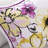 Soft Full/queen Comforter With Blue Asymmetrical Floral , Decorative Accessories