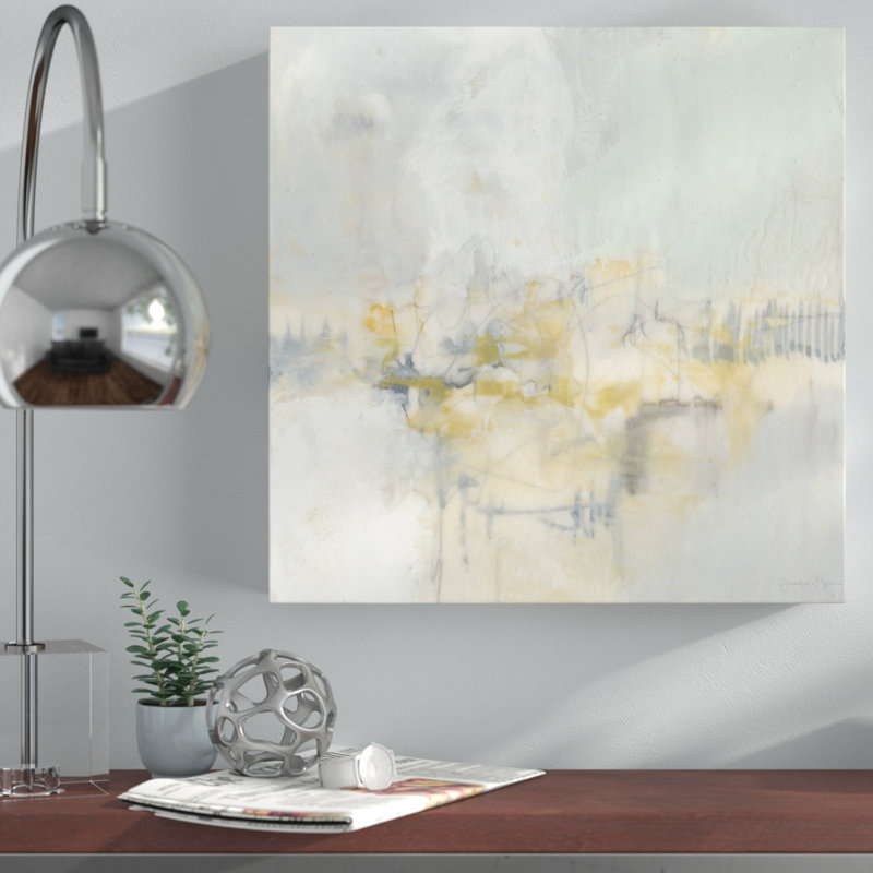 Reproduction d’art sur toile tendue pastel obscura, H 24 po x l 24 po x 1,5 po