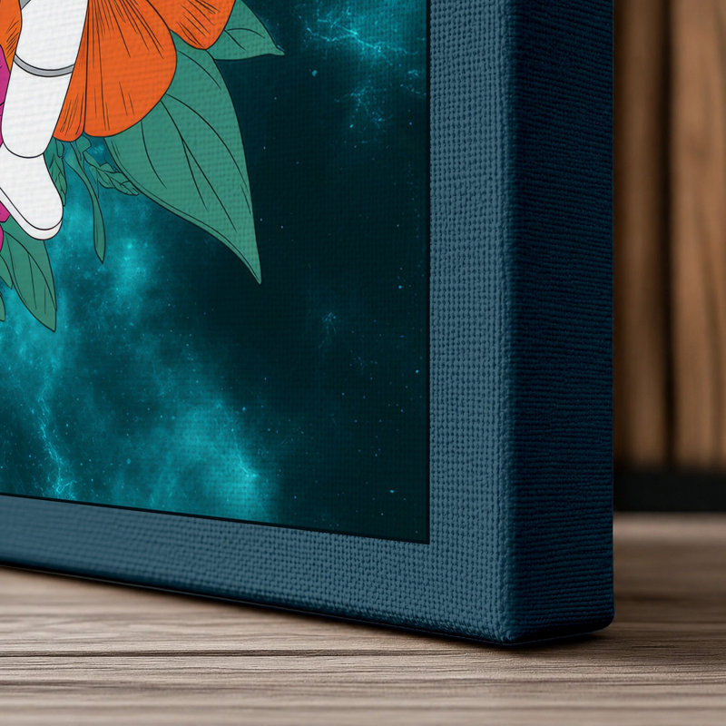 Print, 18x12 - 45.7 x 30.5 cm, Teal Border