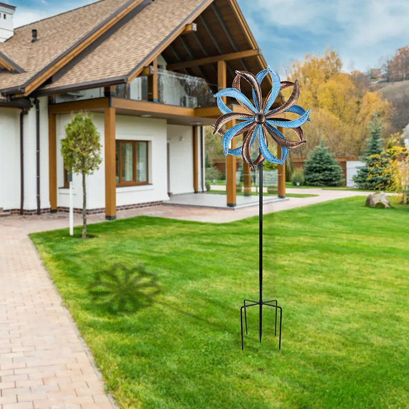 61.4'' Wireless Outdoor Wind Spinner
