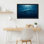 «Whale Underwater Ocean Scene», ensemble de 1 reproduction d'art sur toile tendue