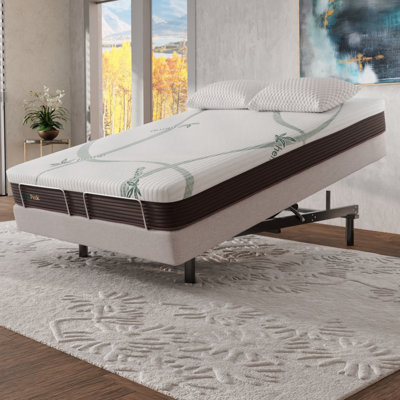 15"" Massaging Zero Gravity Adjustable Bed with Wireless Remote -  Ergo-Pedic, TB3-TXL