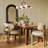 Vegan Leather Dining Chair-1510593488
