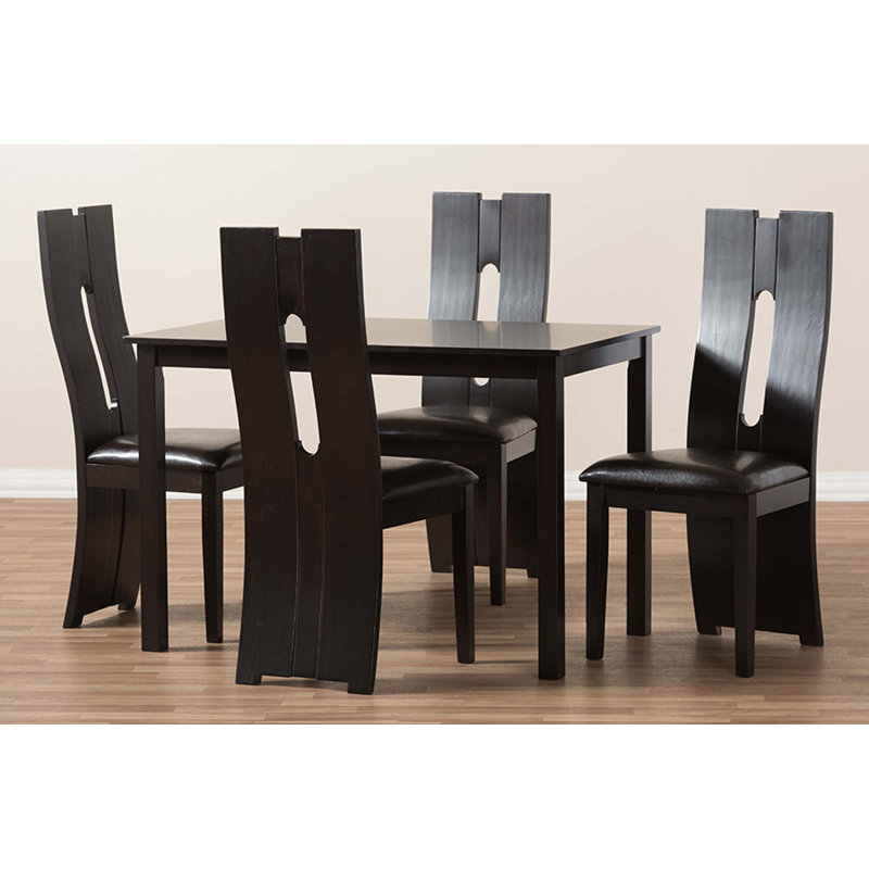 Onsted 4 - Person Four Leg Dining Set
