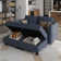 Tomario 4- Piece Upholstered L-Shaped Modular Sectional With Storage