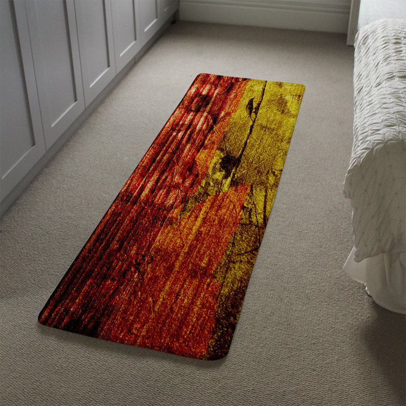 Runner Mandujano Abstract Shag 68cm X 235cm Area Rug