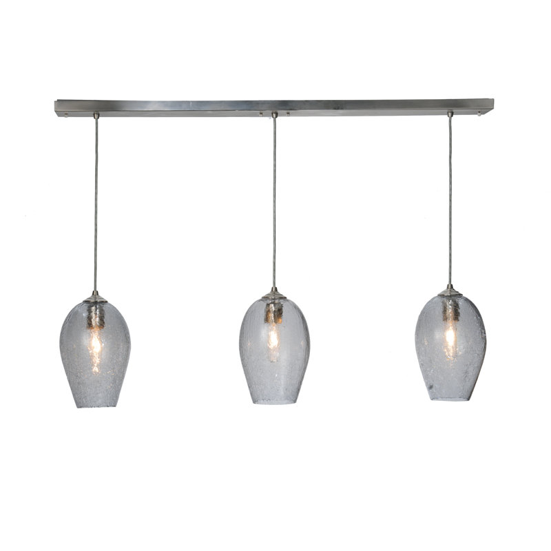 Luminaire suspendu 3 lumières 44 po
