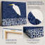 Aigrette blanche, impression sur toile marine moderne-1035248400