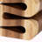 Clive Wavy Sculptural Suar Wood Side Table