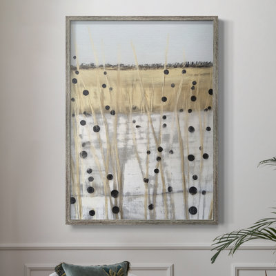 ABSTRACT Series CMXVI, reproduction encadrée - bois massif