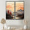 Africa Serengeti Sunset II - Africa Oversized Art Prints On Canvas