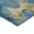 Machine Washable Indoor/Outdoor Xhevrie Teal Rug-1766248106