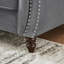 Canapé en tissu 87 po Chesterfield-116151505-124836248