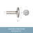 Kenney 1/2" Sanford Spring Tension Rod