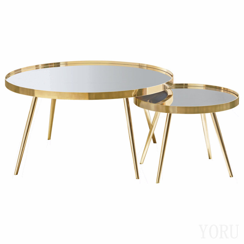 Table basse 2 pièces Gold