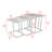 Hydia Plant Stand - Set of 3