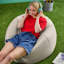 Bean Bag Bazaar Kingston Water-Resistant Classic Bean Bag-1392195350