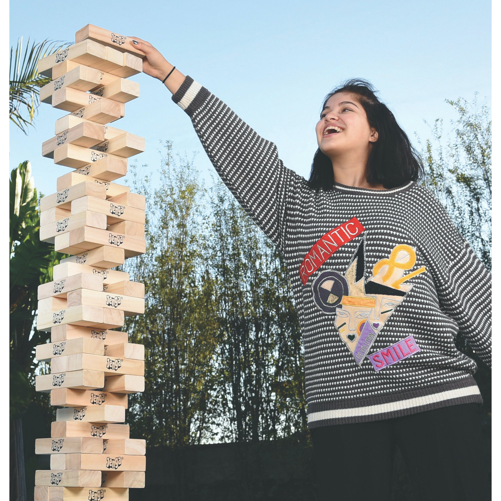 Jenga® Giant™ JS7™ Hardwood Game